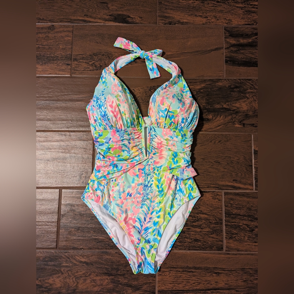 Lilly Pulitzer Halter Swimsuit 8
